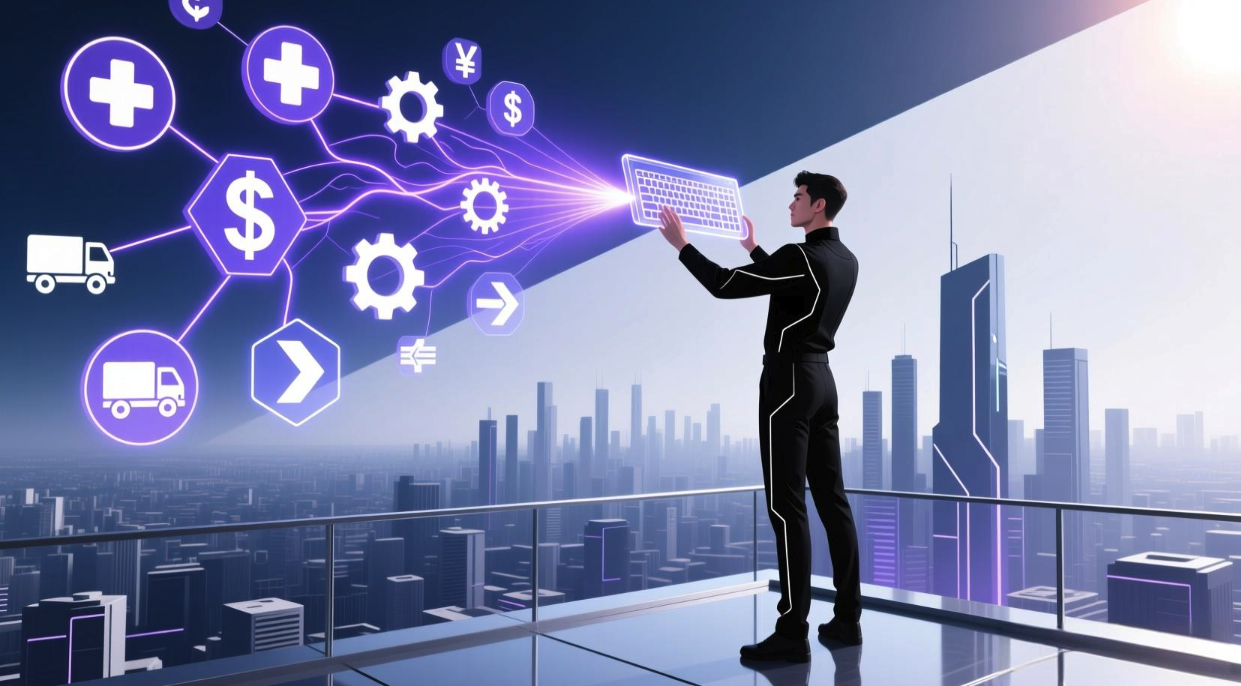 AI辅助编程界面示意图